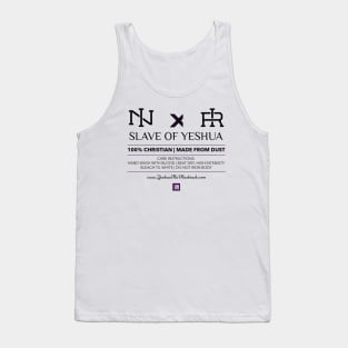 Yeshua: Care Instructions Tank Top